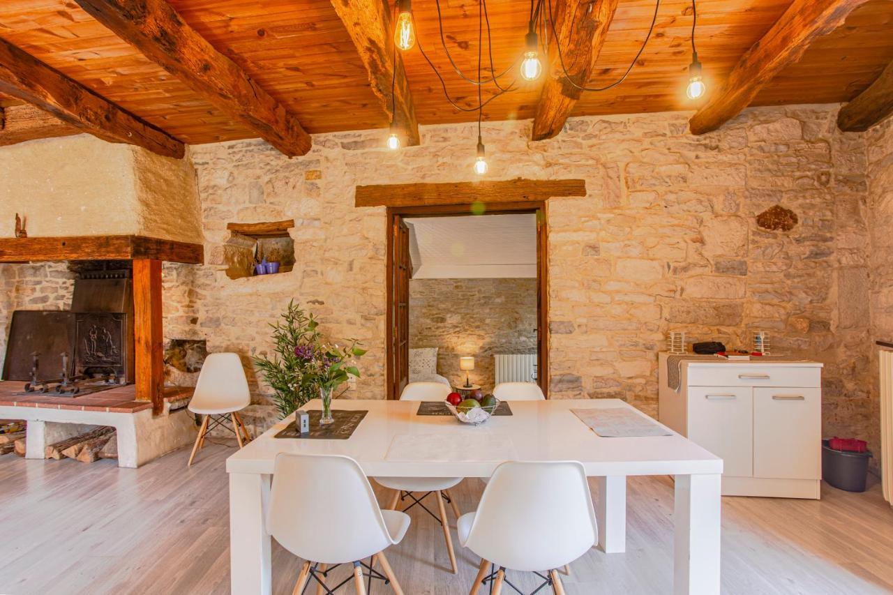 Maison En Pierres Au Coeur Du Village Medieval De * Villeneuve-d'Aveyron